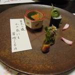 郷土味 かけはし - 俳句が添えられた