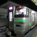 HATAKE NO NAKA - 札幌発17:43 小樽行 快速エアポート(2016年11月)