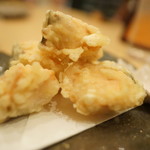 ゆるり家 - 秋鮭てんぷら