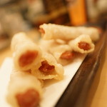 ゆるり家 - 揚げウィンナ