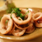 ゆるり家 - イカガリバタ焼き