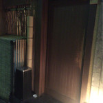 銀座 しまだ - 入り口  (2016.11月撮影)