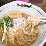 きくや - 【限定】鯛とウニの白湯潮そば〜山葵マグロ叩き飯割り付〜1100円