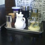 亀や - おろしニンニクもあります(^_^)