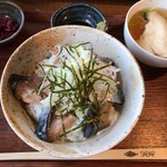 とろさば料理専門店　SABAR - とろさばねぎ塩丼（16.10.23）