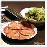 Nikue mon - 銀座テールの塩焼き / 銀座サラダセット