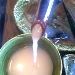 吟八亭 やざ和 - 蕎麦湯