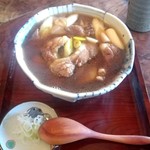 吟八亭 やざ和 - 鴨南そば：1,600円