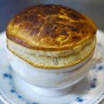 French mushroom and foie gras pie wrapped soup (+¥1,100)