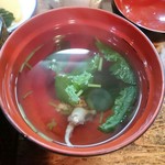 うなぎ 信濃屋 - 肝吸い