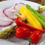 生でもよし、少し炙ってもよし