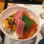 勇ずし - 雲丹イクラトロ丼