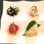 ベジキューブカフェ - 料理写真:コースより