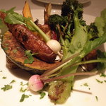 トラットリア スペランツァ エッセ - バーニャカウダ（揚げた根菜入り）