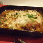 トラットリア スペランツァ エッセ - トリッパのトマト煮チーズ焼き