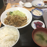 忠ちゃんラーメン - 焼肉定食