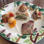 定山溪鶴雅リゾートスパ森の謌 - 料理の数々