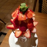 果実園 リーベル - とちおとめパフェ