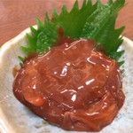 磯料理　みやした - いか肝のよっちゃん漬け