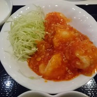 御膳房 六本木店 - 海老のチリソース野菜添え