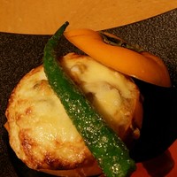 板前心 菊うら - 【2016年10月】柿と牡蠣の味噌グラタン