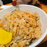 いぶきうどん - 2016.11 かしわご飯