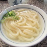 釜あげうどん 長田 in 香の香 - 釜あげうどん・小。250円