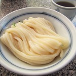 釜あげうどん 長田 in 香の香 - 冷しうどん・小。250円　　・・・うつくしい。