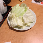 肉匠 迎賓館 - キャベツ