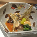 日本料理 潤花 - ２０１６年１１月１２日　鯛のあら炊き②