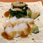 串焼き GoZZo - アオリイカの刺身