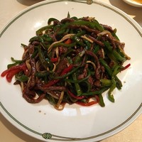 中国飯店 市ヶ谷店 - 青椒牛肉絲