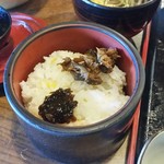 神楽宿 - 御飯：とうきび御飯