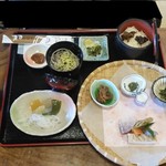 神楽宿 - 「蘇食物語 (1200円)」を上から