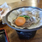 神楽宿 - 台の物：宮崎県産豚肉の陶板蒸し