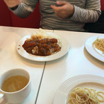 スイーツパラダイス - 息子、カレー・パスタをドカ盛りに。