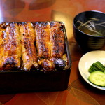 藤舟 - うな重特上（大盛）