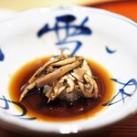 肉屋 雪月花 NAGOYA - 松坂牛みすじ しゃぶしゃぶ
      の松茸ポン酢