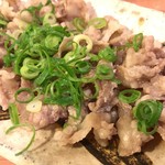 ちゃきちゃき - 牛あごぽん酢('16.10)