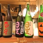 ちゃきちゃき - 地酒色々('16.10)