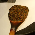 酒肴旬漁　狸穴 - バジルやきみそ