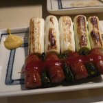 文福 - ねぎ（１３０円）とウインナー（１８０円）