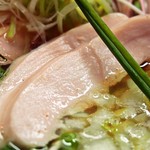 麺のようじ - 鶏塩らーめん（鶏ムネ肉）