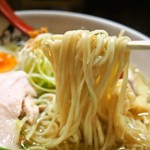 麺のようじ - 鶏塩らーめん（麺）