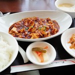 四川料理　川国志 - 麻婆豆腐定食　８００円