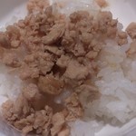 つけ麺一燈 - 一周年記念ラーメン「青森シャモロック・シャモロックそぼろ丼」