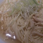 つけ麺一燈 - 一周年記念ラーメン「青森シャモロック・シャモロックそぼろ丼」