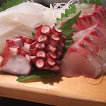 かわなみ鮨 - 烏賊、タコ、しま鯵