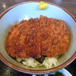 ごまそば遊鶴 - 遊鶴 「かつ飯天そばセット（ランチ）」