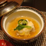 オーシャンテラス あじさい - 白魚茶巾蒸し